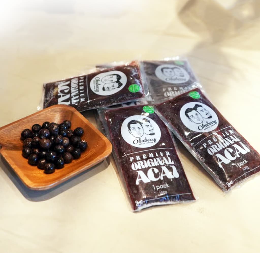 冷凍オーガニックアサイー（無糖） 1kg×10（10kg）｜株式会社Okaberry